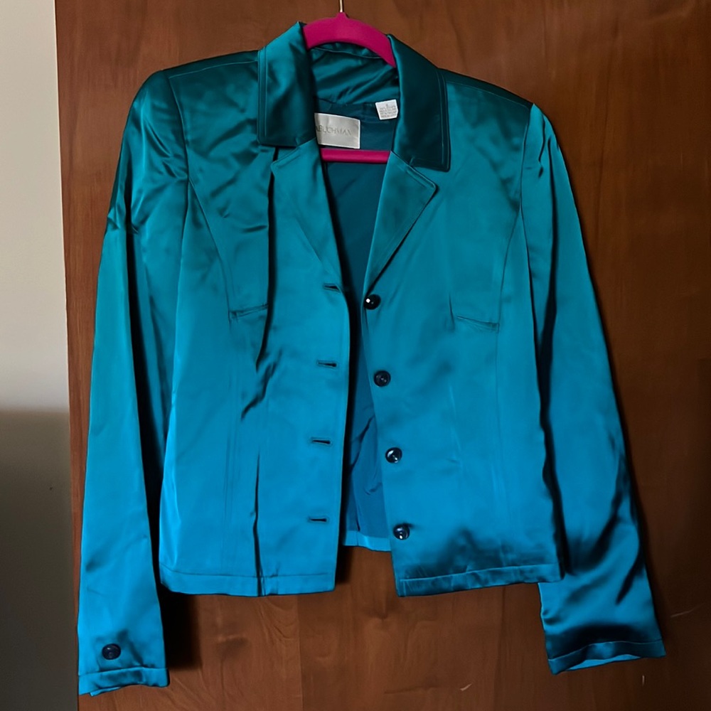 Dana Buchman Green Blazer size 6 - stunning